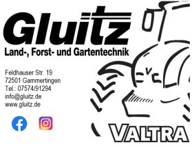 Gluitz Logo mit Adresse