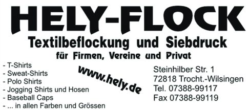 Hely Flock zugeschnitten