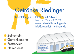 Logo Getränke Riedinger