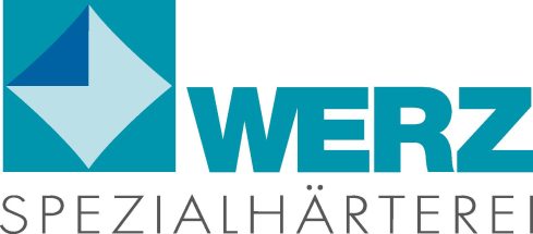Vektorgrafik - WERZ-Logo nur mit Spezialhärterei darunter